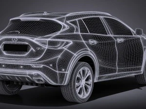 Infiniti QX30 2017 3D Model