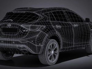 Infiniti QX30 2017 3D Model
