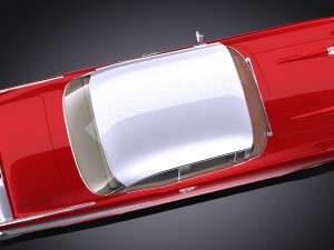 Chevrolet Bel Air Coupe 1957 Vray 3D Model