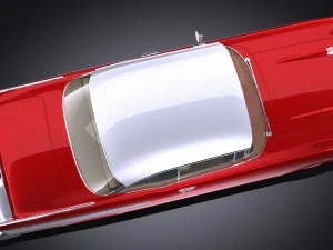 Chevrolet Bel Air Coupe 1957 Vray 3D Model