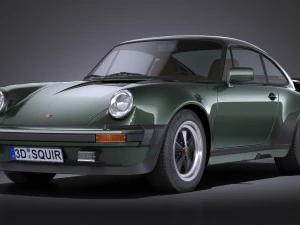 Porsche 911 930 Turbo 1975 3D Model