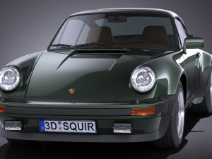 Porsche 911 930 Turbo 1975 3D Model