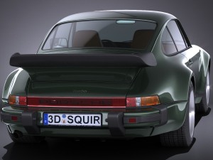 Porsche 911 930 Turbo 1975 3D Model