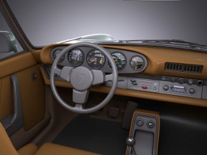 Porsche 911 930 Turbo 1975 3D Model