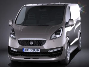 Generic Van 2016 3D Model