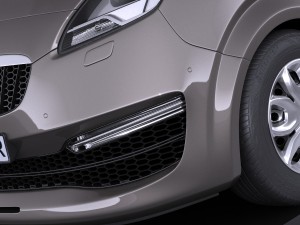 Generic Van 2016 Modelo 3D