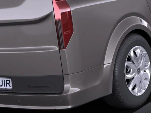 Generic Van 2016 3D Model