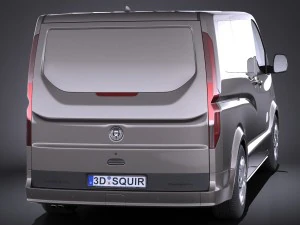 Generic Van 2016 3D Model