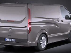 Generic Van 2016 3D Model