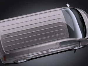 Generic Van 2016 3D Model