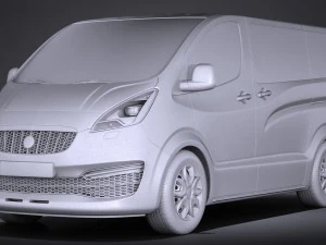 Generic Van 2016 3D Model