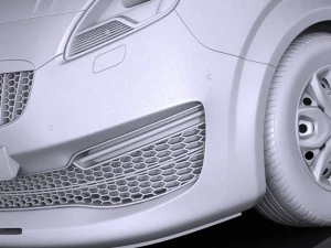 Generic Van 2016 3D Model