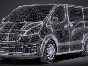 Generic Van 2016 3D Model