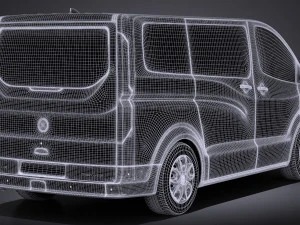 Generic Van 2016 3D Model