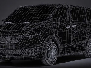 Generic Van 2016 3D Model