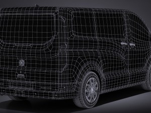 Generic Van 2016 Modelo 3D
