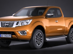 Nissan NP300 Navara 2016 3D 모델