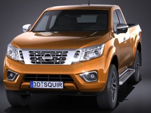 Nissan NP300 Navara 2016 Modello 3D