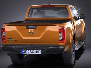 Nissan NP300 Navara 2016 Modello 3D