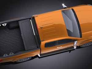 Nissan NP300 Navara 2016 Modello 3D