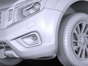 Nissan NP300 Navara 2016 Modello 3D