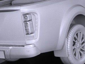 Nissan NP300 Navara 2016 Modello 3D