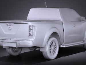 Nissan NP300 Navara 2016 Modello 3D