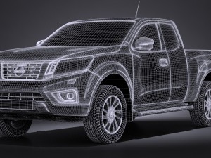 Nissan NP300 Navara 2016 Modello 3D