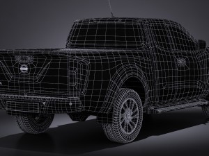 Nissan NP300 Navara 2016 Modello 3D
