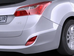 Hyundai i30 Tourer 2016 3D Model