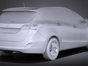 Hyundai i30 Tourer 2016 3D Model