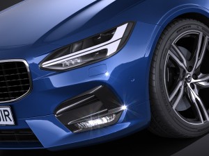 Volvo S90 R-Design 2017 Modelo 3D