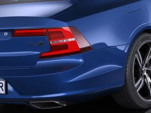 Volvo S90 R-Design 2017 3D Model