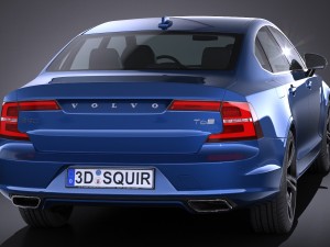 Volvo S90 R-Design 2017 Modelo 3D