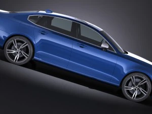 Volvo S90 R-Design 2017 3D Model