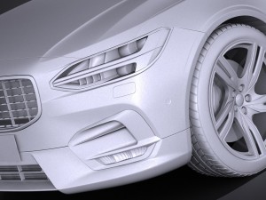 Volvo S90 R-Design 2017 Modelo 3D
