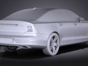 Volvo S90 R-Design 2017 Modelo 3D