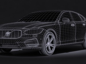 Volvo S90 R-Design 2017 Modelo 3D