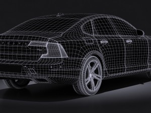 Volvo S90 R-Design 2017 Modelo 3D