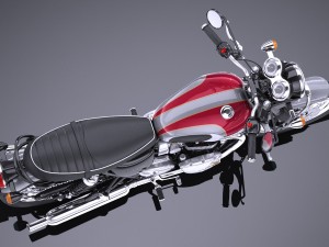 Triumph Bonneville T120 2016 3D 模型