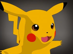 Pikachu Pokemon Rigged 3D Model