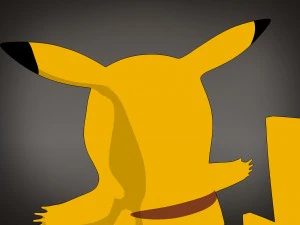 Pikachu Pokemon Rigged 3D Model