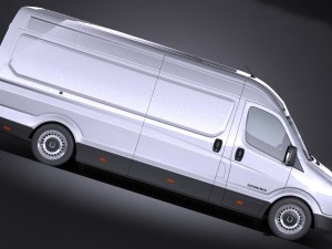 Generic Big Van 2016 3D Model