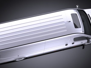 Generic Big Van 2016 3D Model