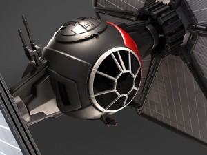 Star Wars Tie Fighter Black Squadron 3D 模型