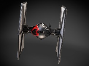 Star Wars Tie Fighter Black Squadron 3D 模型