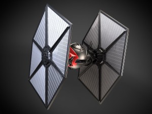 Star Wars Tie Fighter Black Squadron 3D 模型