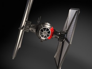 Star Wars Tie Fighter Black Squadron 3D 模型