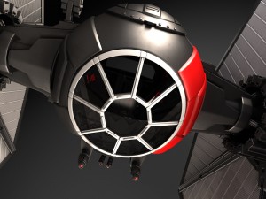Star Wars Tie Fighter Black Squadron 3D 模型