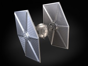 Star Wars Tie Fighter Black Squadron 3D 模型